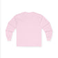 Science Unisex Pink Long Sleeve T-Shirt