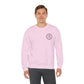 Light Pink  Mad Scientist Unisex Crewneck Sweatshirt