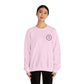 Light Pink  Mad Scientist Unisex Crewneck Sweatshirt